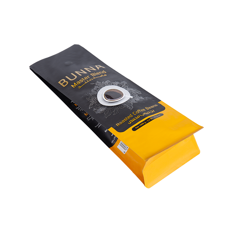 250g-1kg আট সাইড সীল কফি ব্যাগ 250g-1kg আট সাইড সীল কফি ব্যাগ