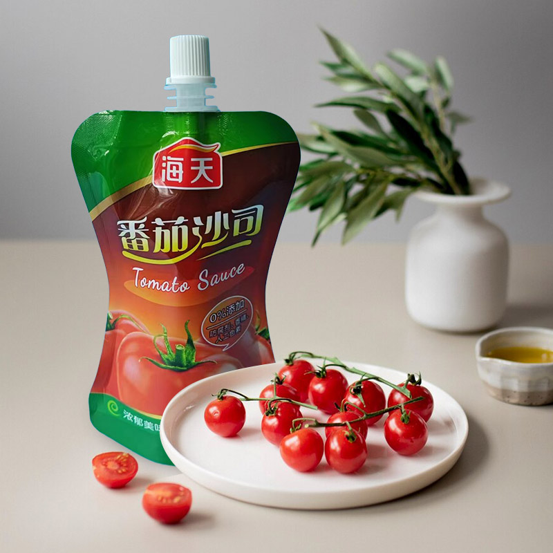 উচ্চ sealing সস স্পাউট থলি