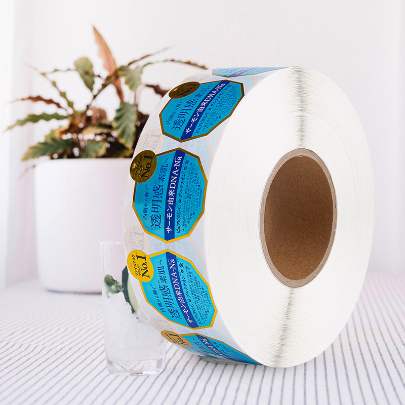 জলরোধী তেল-প্রমাণ সৌন্দর্য স্ব-আঠালো স্টিকার লেবেল